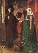 Jan Van Eyck, Giovanna Cenami and Giovanni Arnolfini